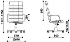 Кресло руководителя Болеро (CHAIRMAN 418)