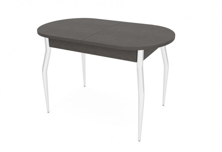 Стол Универсальный (501-ТЕ Венге./ ноги элегант Хром) 1100 (1400)х700мм.