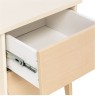 Тумбочка "Сканди" 2 ящ. (Натуральное дерево/дуб шампань)