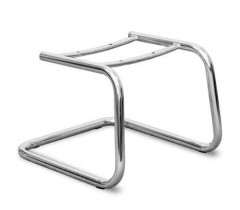 Кресло Болеро, эко кожа голубая тг хром (CHAIRMAN 418)