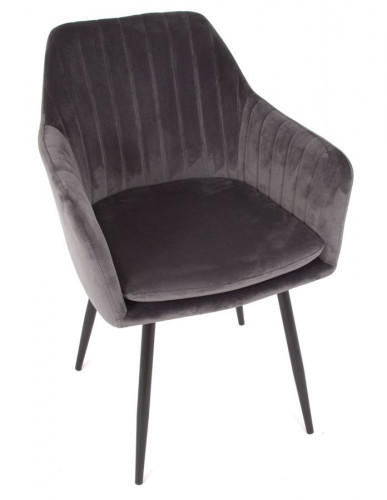 Стул С-1258 (Grey velvet)