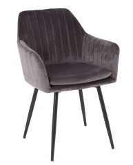 Стул С-1258 (Grey velvet)