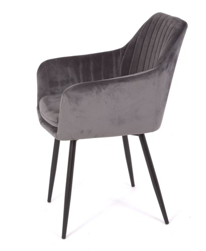 Стул С-1258 (Grey velvet)