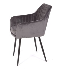 Стул С-1258 (Grey velvet)