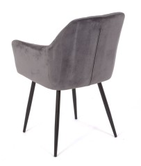 Стул С-1258 (Grey velvet)
