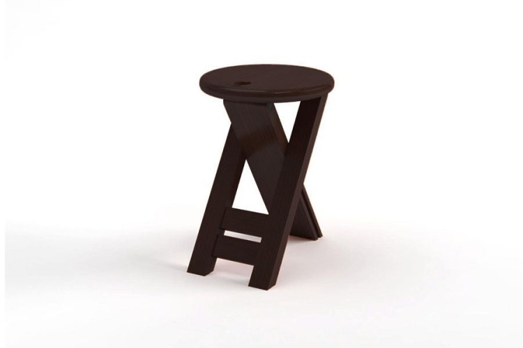 Комплект табуретов "Оливия"  (стойка + 4 табурета) Венге