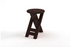 Комплект табуретов "Оливия" (стойка + 4 табурета) Венге