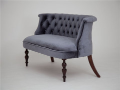 Диван Бархат (темный тон / 36 - голубовато-серый)