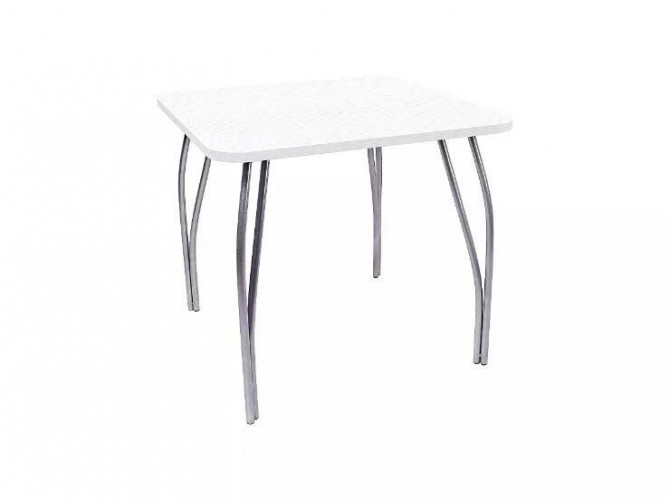 Стол для кафе ВТ 11 квадратный (830х830) ЛДСП 22 мм белый