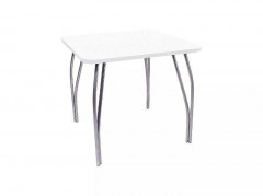 Стол для кафе ВТ 11 квадратный (830х830) ЛДСП 22 мм белый