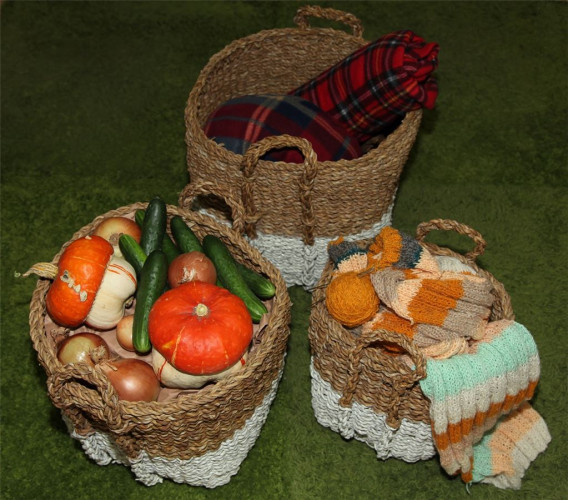 Набор плетеных корзин BDH-164 (3шт)