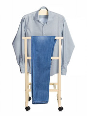 Вешалка напольная "Дуэт" (слоновая кость)