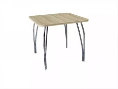 Стол для кафе ВТ квадратный 830х830 ЛДСП 22 мм дуб сонома