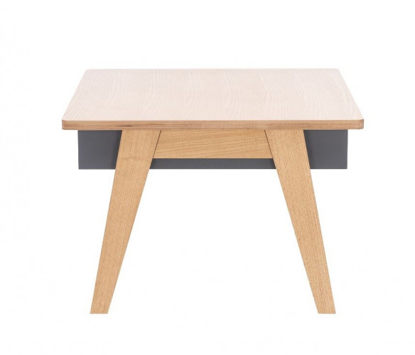 Стол "Сканди" (Натуральное дерево/серый ясень)