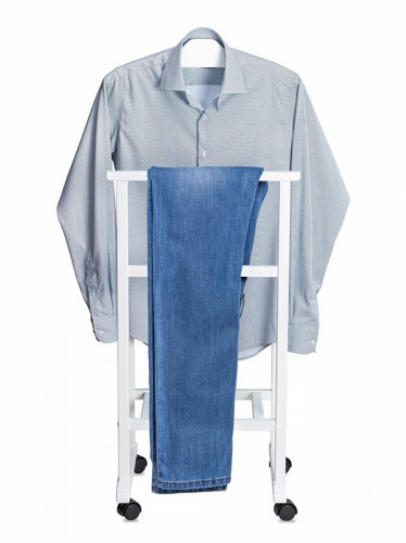 Вешалка напольная "Дуэт" (белая)