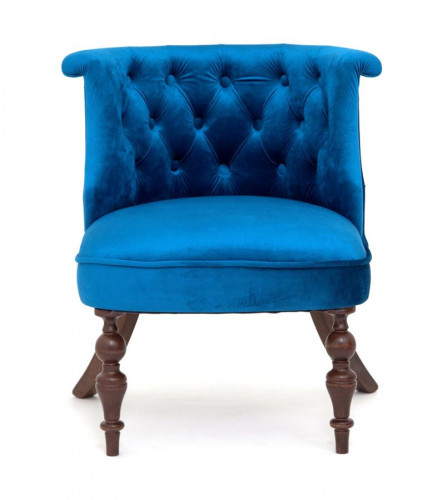 Кресло Бархат (темный тон / 34 - королевский синий)