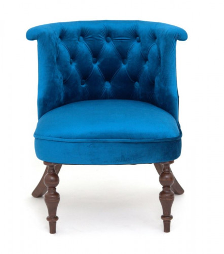 Кресло Бархат (темный тон / 34 - королевский синий)