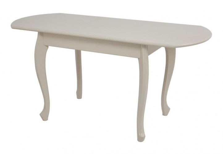 Стол "Венеция" (Слоновая кость /массив березы, Шпон)