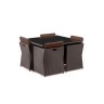 Комплект плетеной мебели T300A/Y300A-W53 Brown 4Pcs