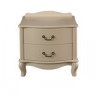 Прикроватная тумбочка Джульетта (2 ящика) Дуб шампань Ls
