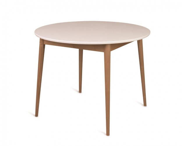 Стол Боско-1000  (столешница белая эмаль / средний тон)