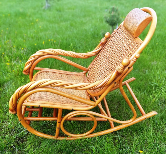 Кресло-качалка Rattan Kingdom King