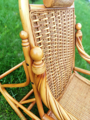 Кресло-качалка Rattan Kingdom King