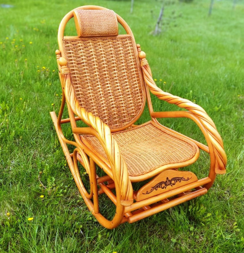 Кресло-качалка Rattan Kingdom King