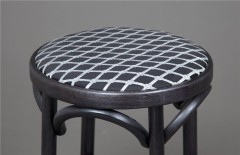 Табурет Венский мягкий (венге, ткань 5 black)