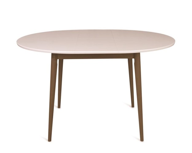 Стол Боско-1000  (столешница белая эмаль / темный тон)