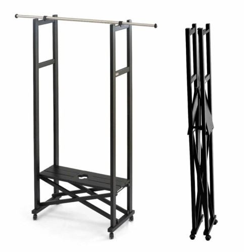 Вешалка напольная -штанга для одежды Arredamenti - ELIOS черный