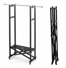 Вешалка напольная -штанга для одежды Arredamenti - ELIOS черный