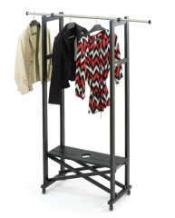 Вешалка напольная -штанга для одежды Arredamenti - ELIOS черный