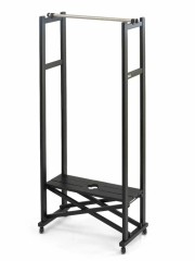 Вешалка напольная -штанга для одежды Arredamenti - ELIOS черный