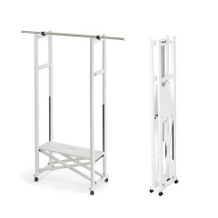 Вешалка напольная -штанга для одежды Arredamenti - ELIOS белый