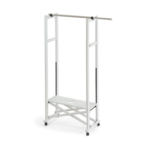Вешалка напольная -штанга для одежды Arredamenti - ELIOS белый
