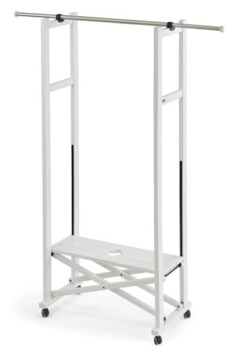 Вешалка напольная -штанга для одежды Arredamenti - ELIOS белый