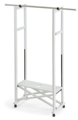 Вешалка напольная -штанга для одежды Arredamenti - ELIOS белый