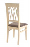 Стул "Кристиан" (ткань: Бренди Латте /дерево:Тон 10 Слоновая кость RAL 1015)