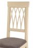 Стул "Кристиан" (ткань: Бренди Латте /дерево:Тон 10 Слоновая кость RAL 1015)