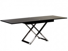 Стол-трансформер Cross GW, черный глянец