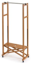 Вешалка напольная -штанга для одежды Arredamenti - ELIOS вишня