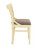 Стул полумягкий "Соло" венский (Тон 10 Слоновая кость RAL 1015 / ткань :Бренди латте)