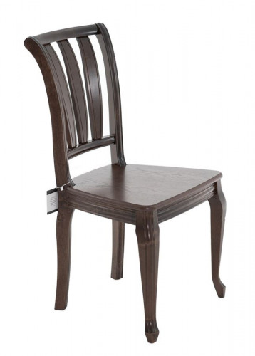 Стул жесткий "Кабриоль" (Тон 7 Орех темный)